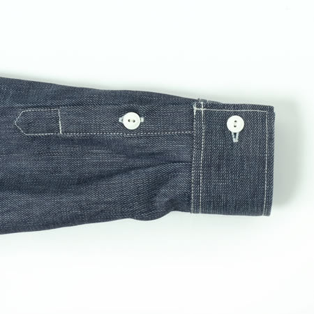 雰囲気抜群 Ues デニムシャツ サイズ2 インディゴ 11.4oz インディゴ二重織りシャツ – UES OFFICIAL ONLINE SHOP