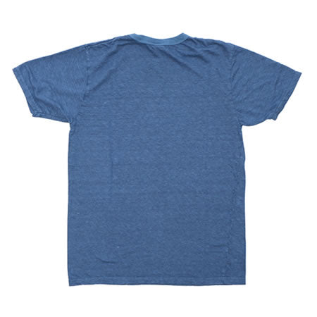 Tシャツ・カットソー MD75 SS24 LINEN T-SHIRT (MD10277 BASIC BLUE) Majestic - Celeste Linen T-Shirt | Mitchell Stores